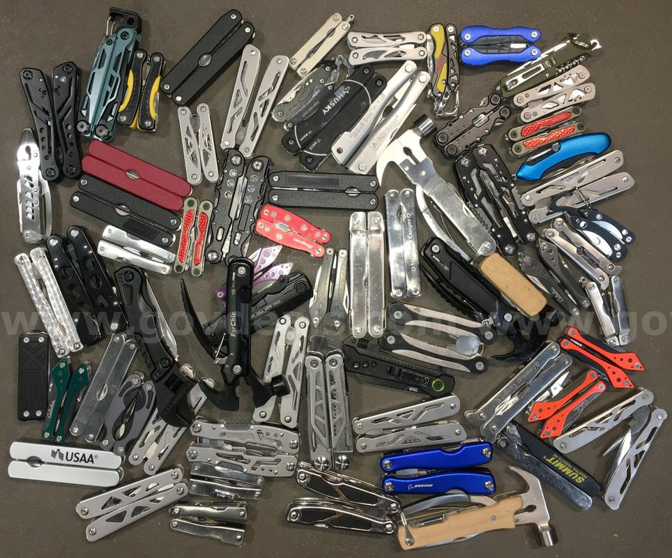 Mixed Lot of Multi-Tools ~65 Units (ID# 47075) (TSA #4) (NO UPC) (10)