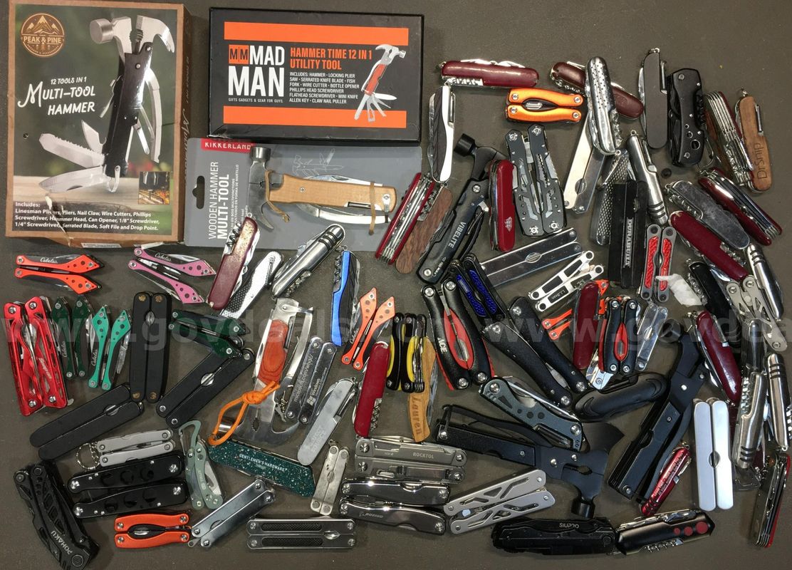 Mixed Lot of Multi-Tools ~80 Units (ID# 47077) (TSA #4) (NO UPC)