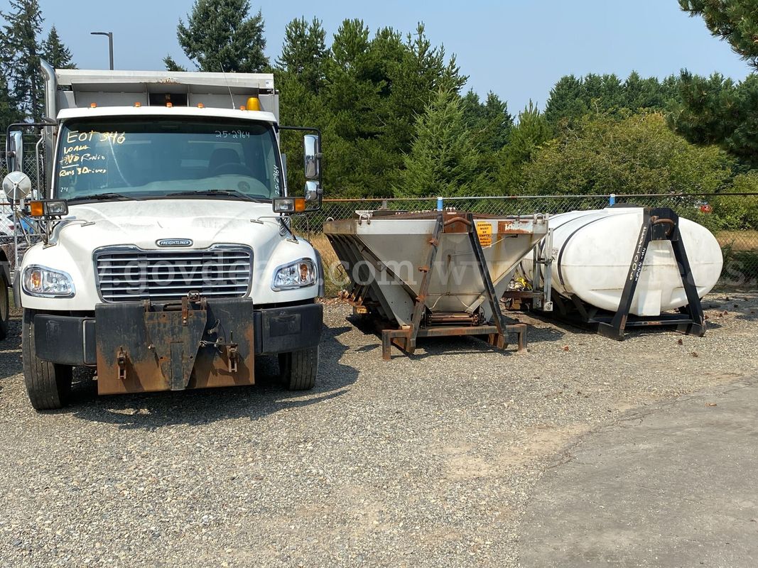 2005 Freightliner M2 106 Dump Box w/Sand Spreader & Deicing Tank Attachments (ID #47088) (TCO) (25-2964) 11700 +