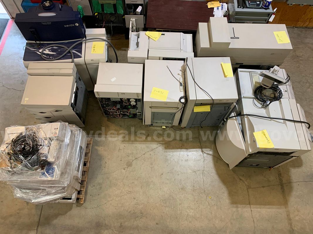 Lot of Printing System Components (ID #47129) (Center 1-3) (26-1432-1) 627