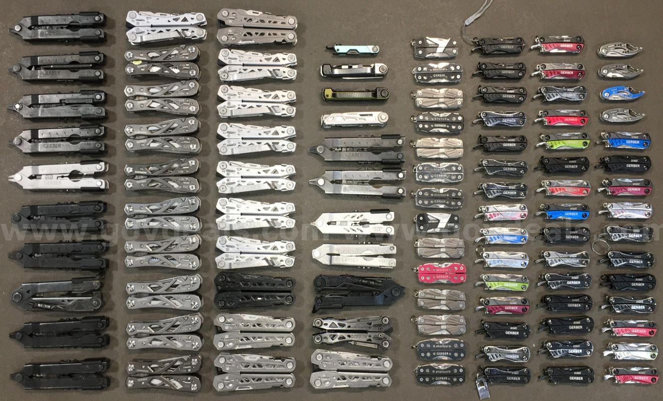 Gerber Multi-tool Lot ~100 Units (ID# 47147) (TSA #2) (NO UPC) (10)