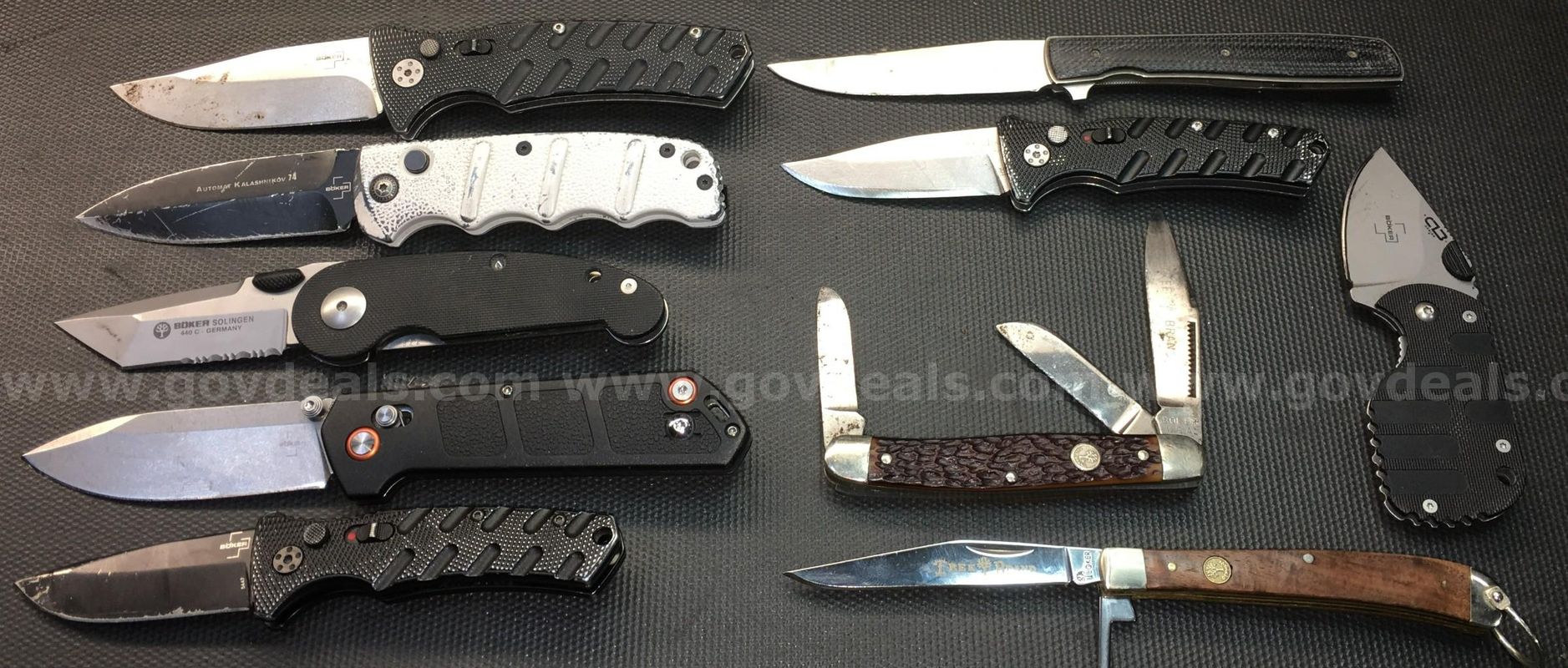 Boker Knife Lot ~10 Units (ID# 47163) (TSA #2) (NO UPC) (10)