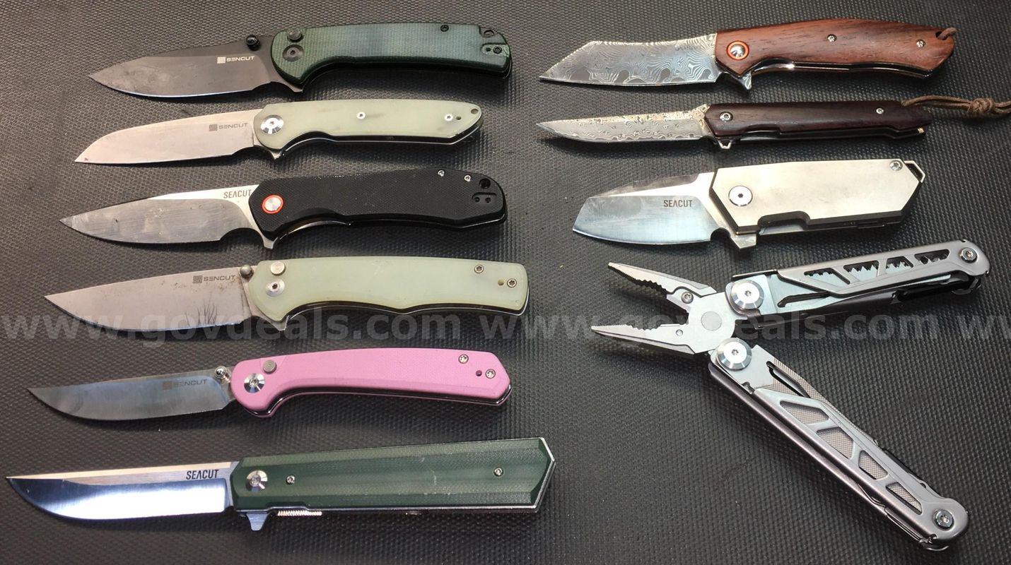 Sencut Knife & Multi-tool Lot ~10 Units (ID# 47169) (TSA #2) (NO UPC) (10)