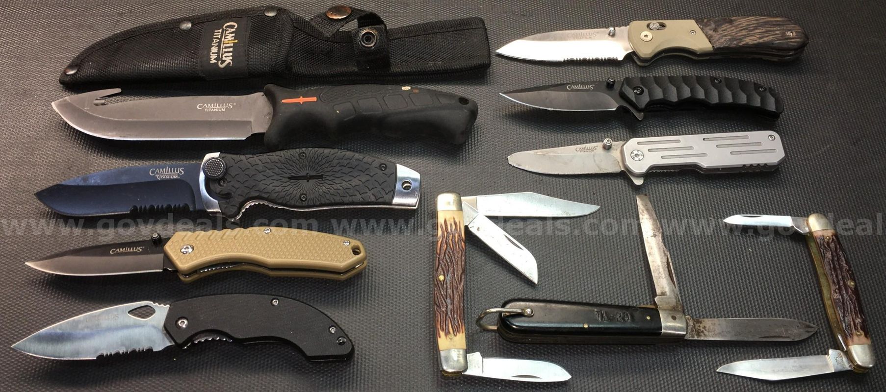 Camillus Knife Lot ~10 Units (ID# 47185) (TSA #2) (NO UPC) (10)
