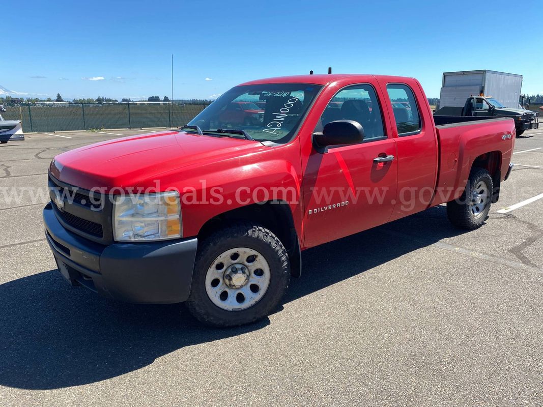 2009 Chevrolet Silverado 1500 Work Truck Ext. Cab Std. Box 4WD PU (ID #47214) (AVI) (26-2210) 490