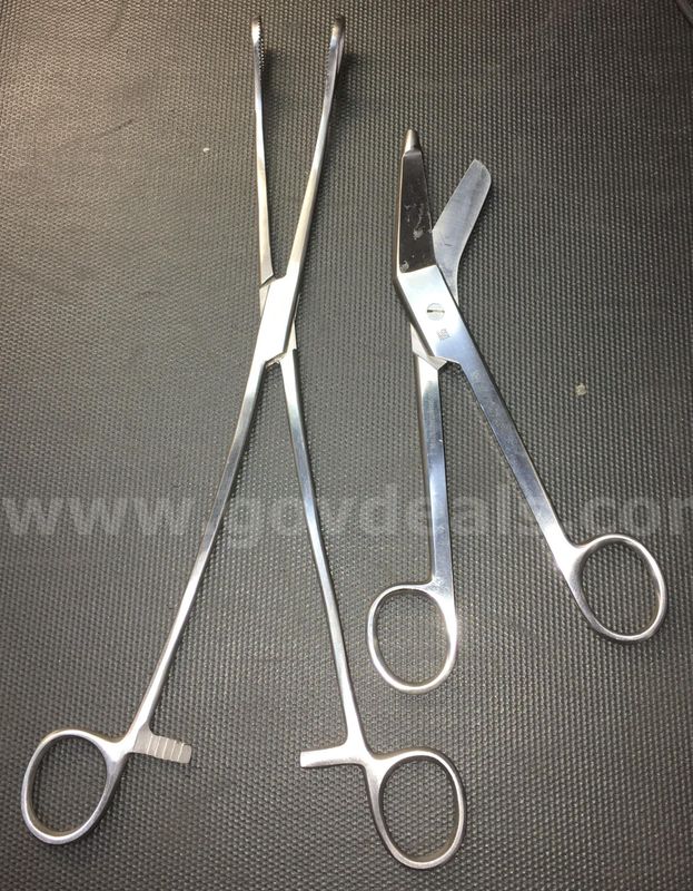 Konig Scissors & Forceps Set (ID# 47217) (D-Case) (TSA) (NO UPC) (10)