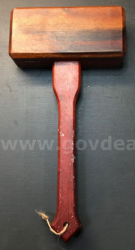 Wooden Woodworking Mallet (ID# 47219) (D-Case) (TSA) (NO UPC)
