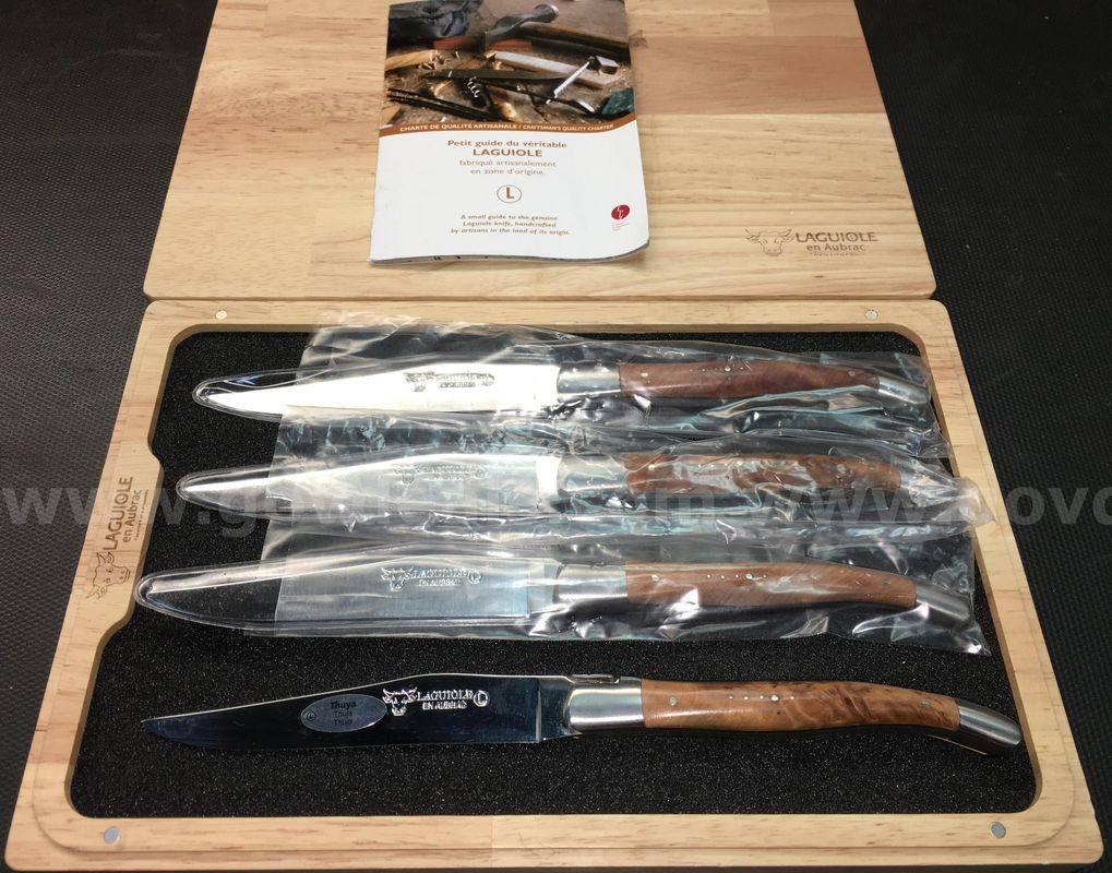 Laguiole en Aubrac Steak Knife Set (ID# 47233) (TSA #2) (NO UPC) (10)