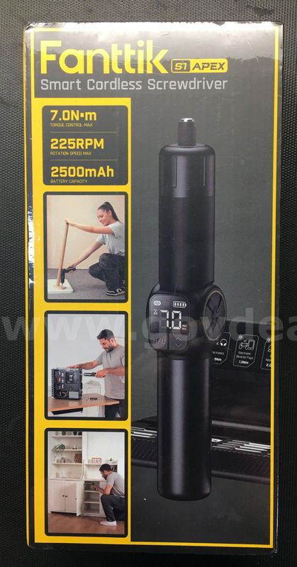 Fanttik S1 Apex Smart Cordless Screwdriver (ID# 47234) (D-Case) (NO UPC)