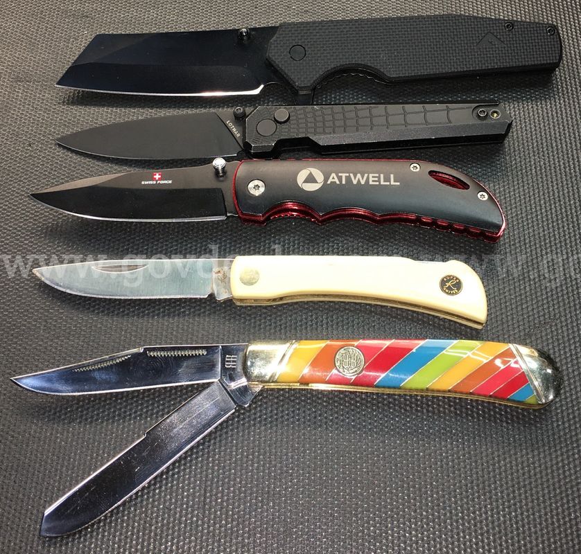 Low-Tier Knife Lot - 5 Units (ID# 47247) (TSA #2) (NO UPC) (10)