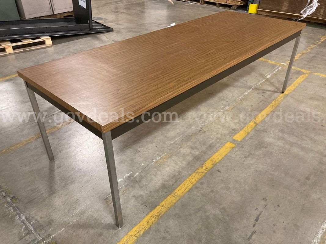 Table, 8ft long x 3ft deep (ID# 47271) (D14-1R) (26-2289-3) 179