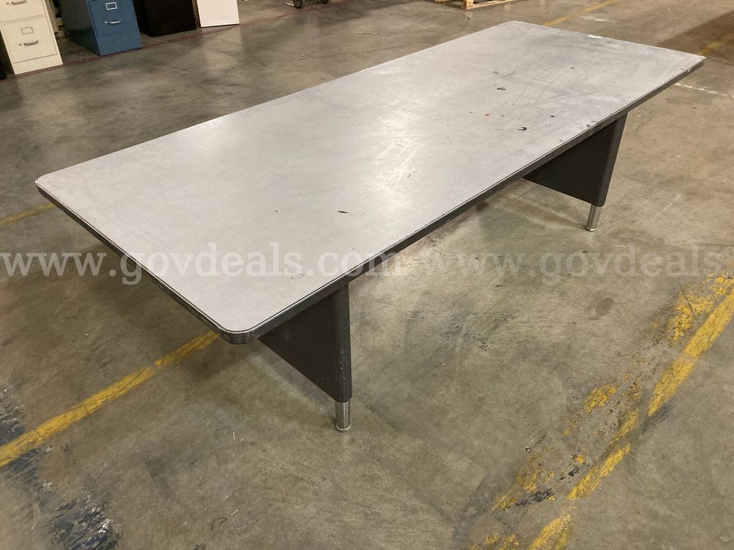 Table, 8ft long x 3ft+ deep (ID# 47272) (D14-1L) (26-2289-3) 179