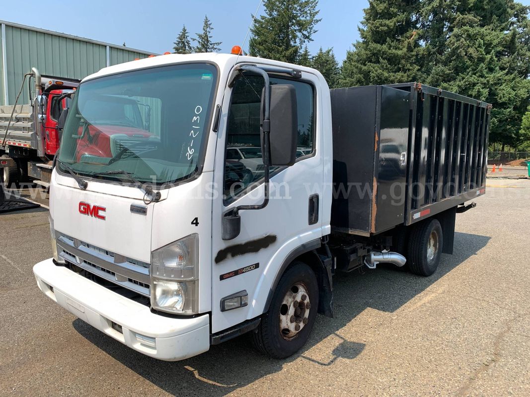 2008 GMC W4500 Tilt Cab Truck w/ Dump Bed *Tow-Away* (ID# 47280) (E13) (26-2130) 36003
