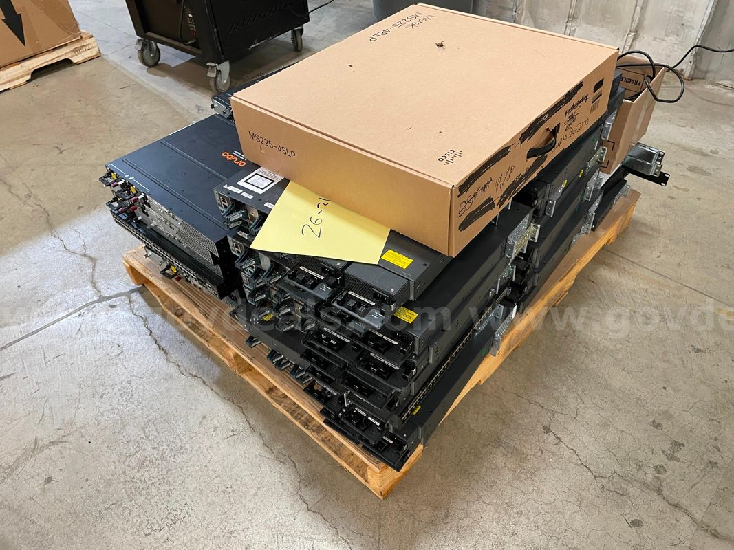 Pallet of Network Equipment | Cisco and Aruba (ID# 47287) (H04-2L) (26-2172-1) 310