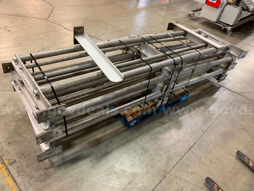 Pallets of Aluminum Railing (ID #47372) (H18-3L>>H21-3R) (26-2567-1) 179