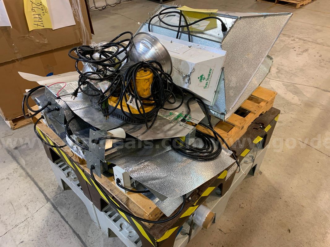 Pallet of Indoor Growing Equipment (ID #47378) (J1-6R) (26-2018-6) 195