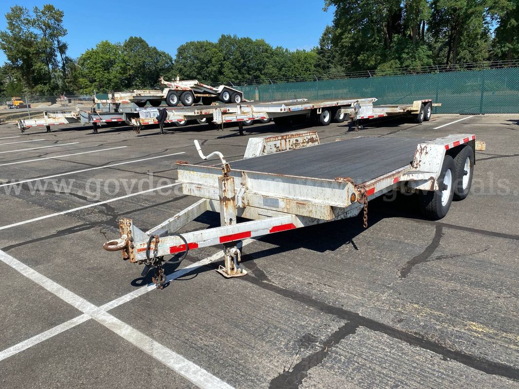 2003 Trailmax T-10-UT 16ft Tilt Deck Trailer (ID#47396 ) (GVL) (26-0675) 11700