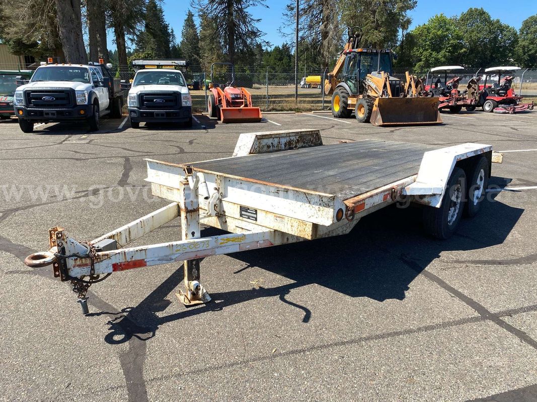 2003 Trailmax T-10-UT 16ft Tilt Deck Trailer (ID#47402) (AVI) (26-0673) 11700