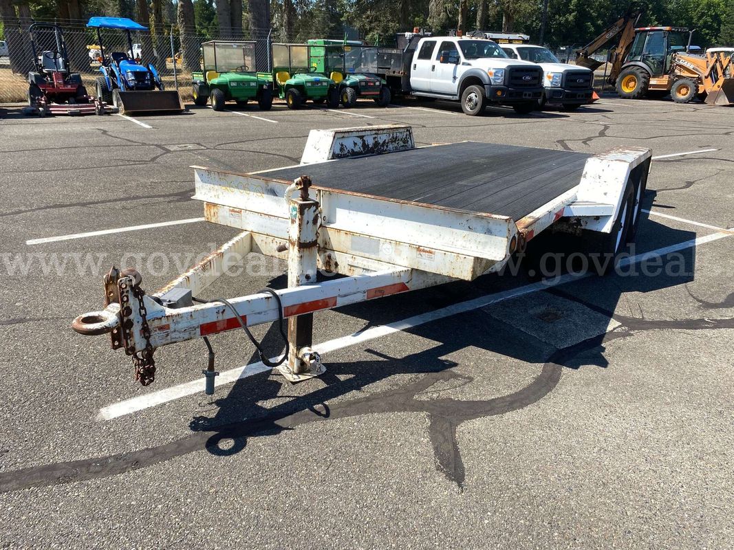 2003 Trailmax T-10-UT 16ft Tilt Deck Trailer (ID#47404) (AVI) (26-0672) 11700