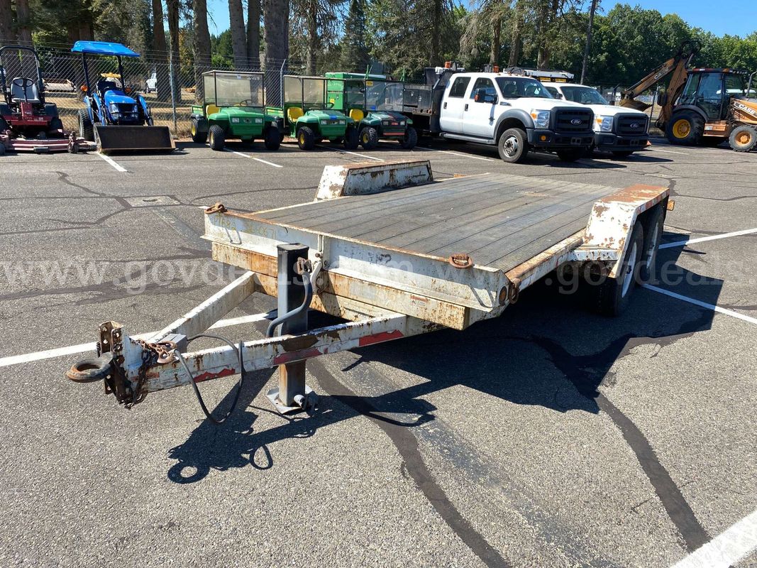 2003 Trailmax T-10-UT 16ft Tilt Deck Trailer (ID#47406) (AVI) (26-0671) 11700