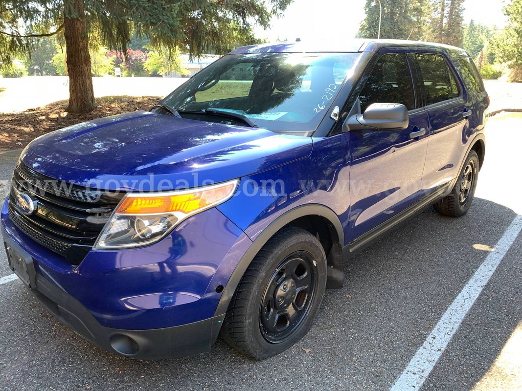 2015 Ford Explorer Police Interceptor 4WD SUV (ID#47474) (FTL) (26-2192) 225