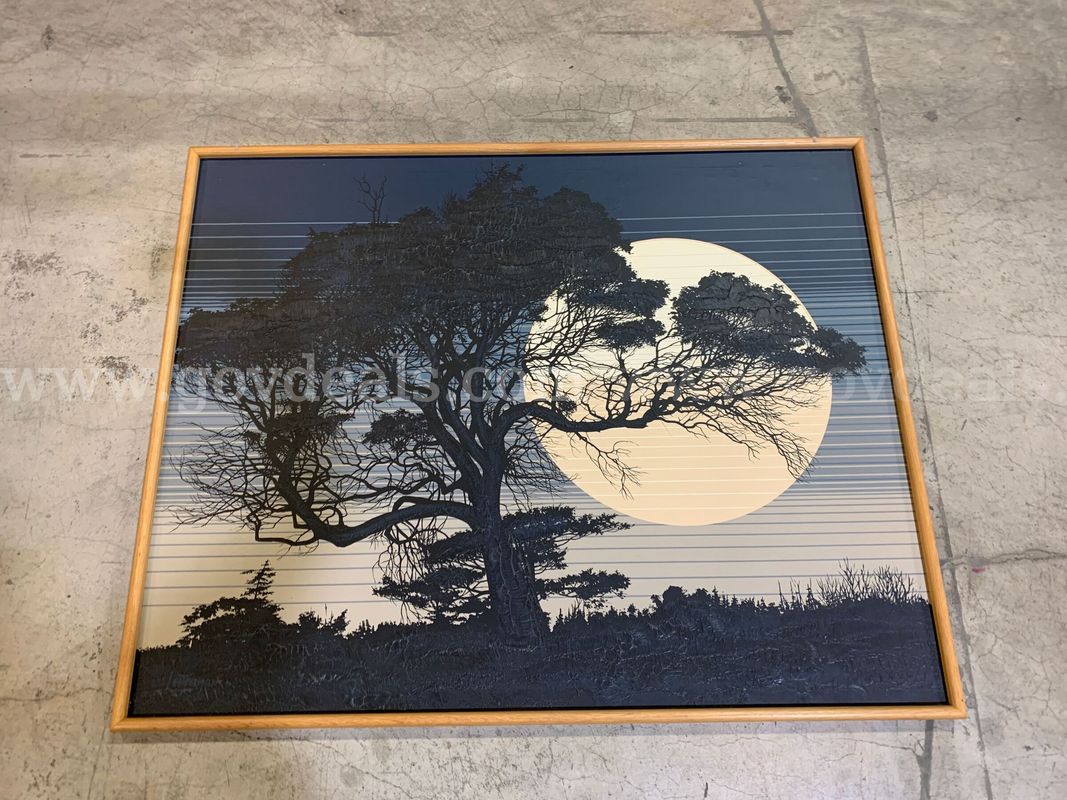 Framed Painting (ID #) (J2-2R) (No UPC)
