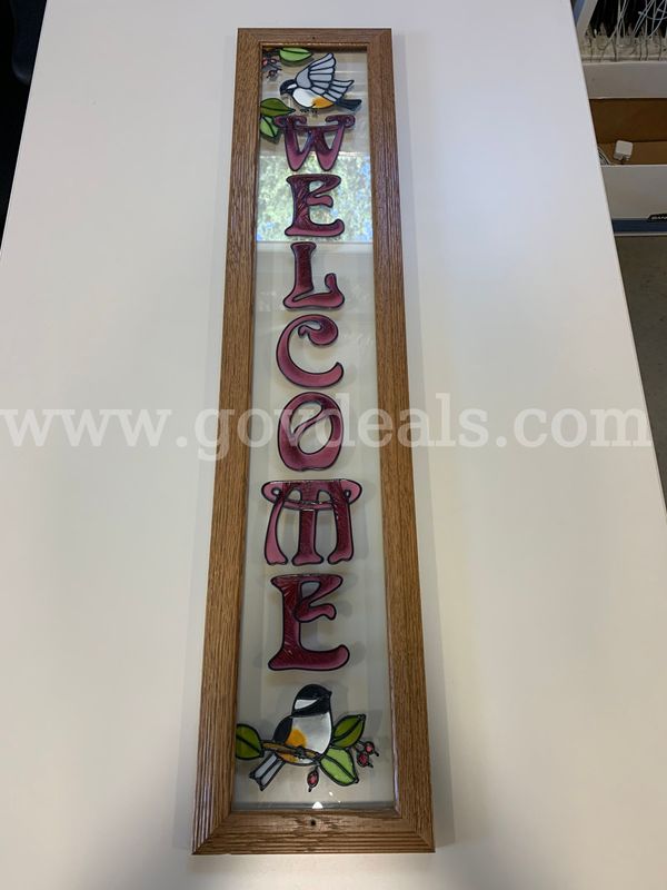 Decorative Framed Glass (ID #47505) (J2-3L) (No UPC)