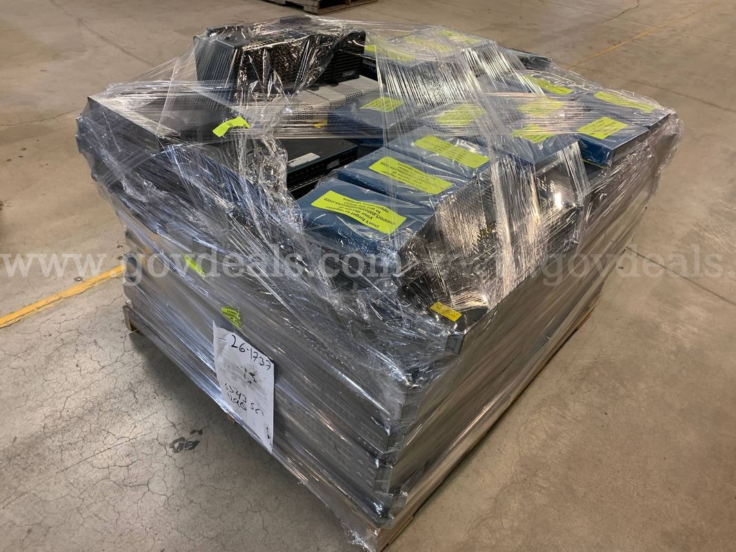 Pallet of Networking Equipment (ID #47515) (J13-2L) (26-1737-2) 405