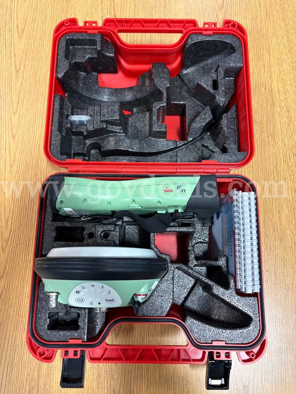 Leica GS14 GNSS Receiver & CS15 Field Controller Surveying System – Untested (ID# 47525) (J02-3L) (26-0129-1) 405