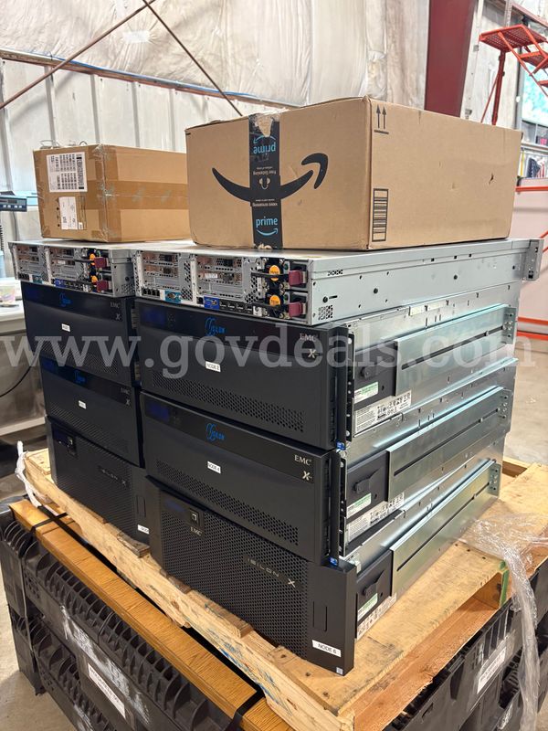 8-Server Enterprise IT Lot – 4 EMC Isilon X400, 2 EMC Isilon, 2 HP ProLiant (ID# 47527) (H11-2L) (26-2246-8) 35415