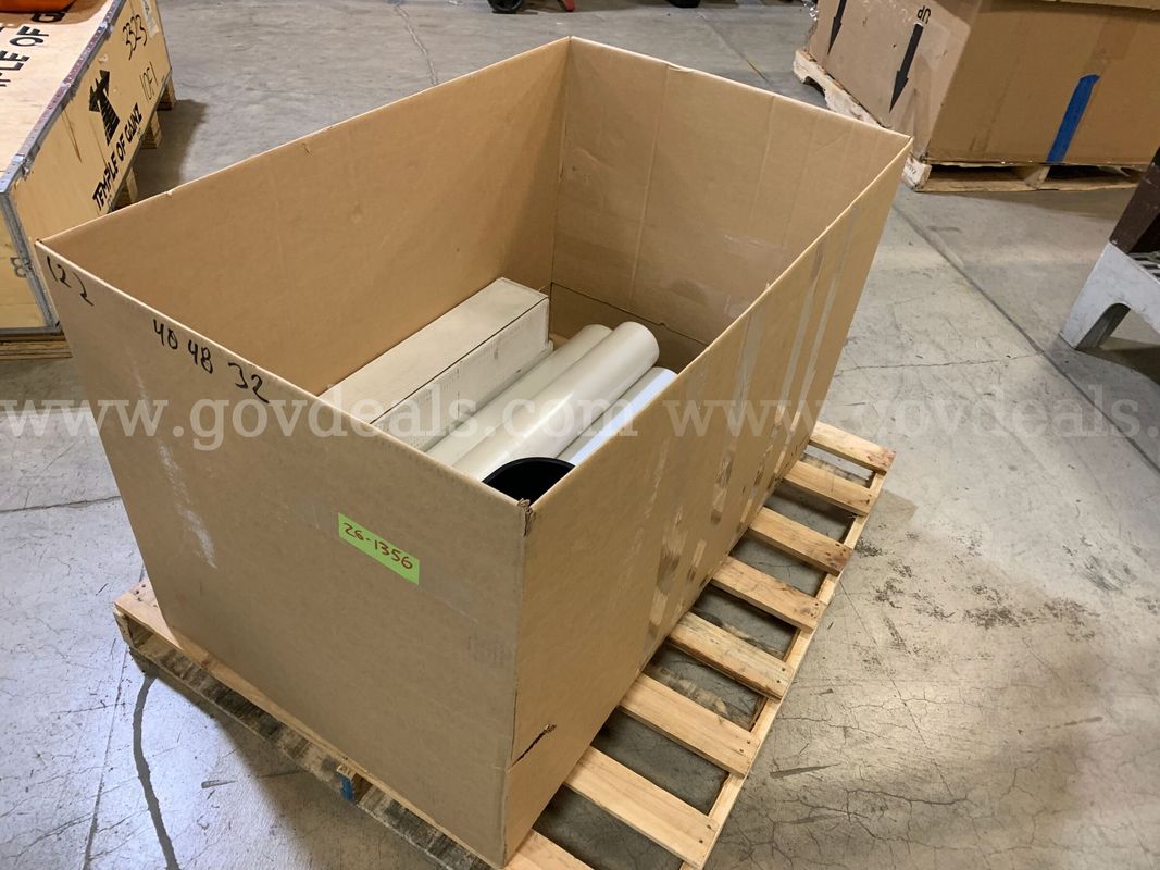 Pallet of Various Paper & Plastic Rolls (ID #47552) (J3-2L) (26-1356-24) 100