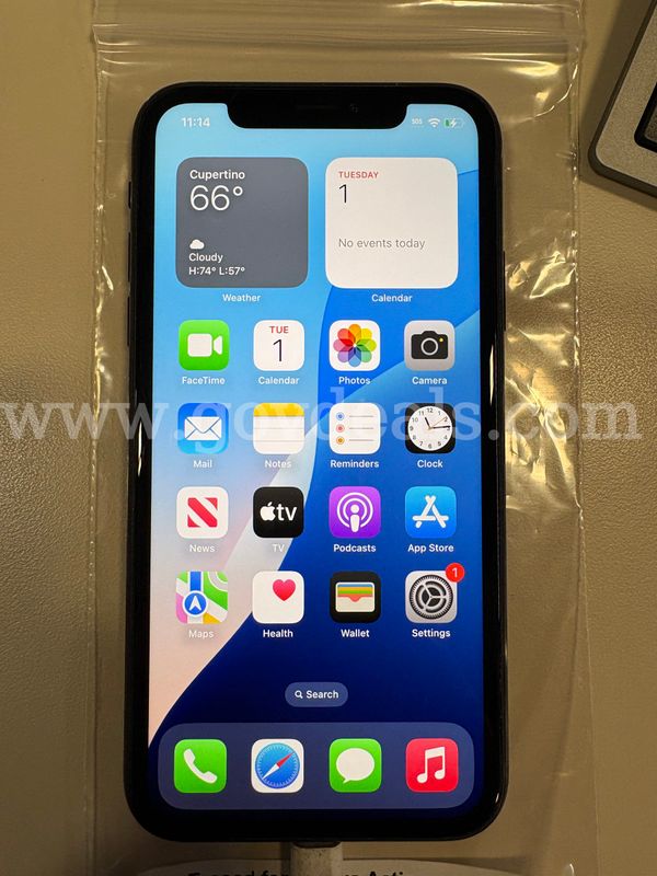 Apple iPhone XR 64GB Black – Unlocked – 94% Battery Health – Tested (ID# 47591) (J01-2R) (No UPC) (#10)