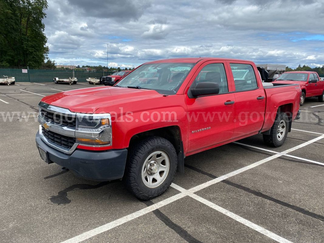 2016 Chevrolet Silverado 1500 Work Truck Crew Cab 4DR Short Box 4WD PU (ID #47598) (AVI) (26-2775) 490