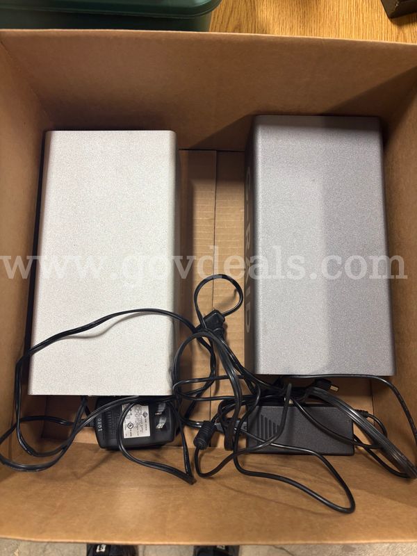 G-RAID 2 24TB & G-RAID 8TB External Storage Enclosure Lot – No HDDs/SSDs (ID# 47604) (J02-3L) (No UPC)