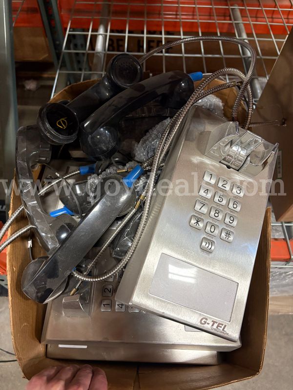 Box of Misc. Landline Phones (ID# 47608) (H02-2L) (No UPC)