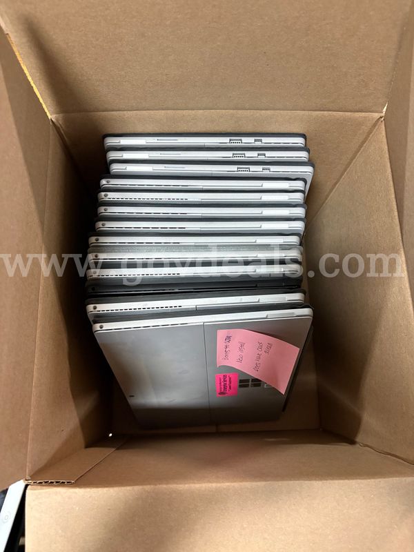 Lot of Ct.13 Microsoft Surface Laptops – 256GB–512GB – Windows 10 – Keyboards Included (ID# 47611) (H02-2L) (No UPC)