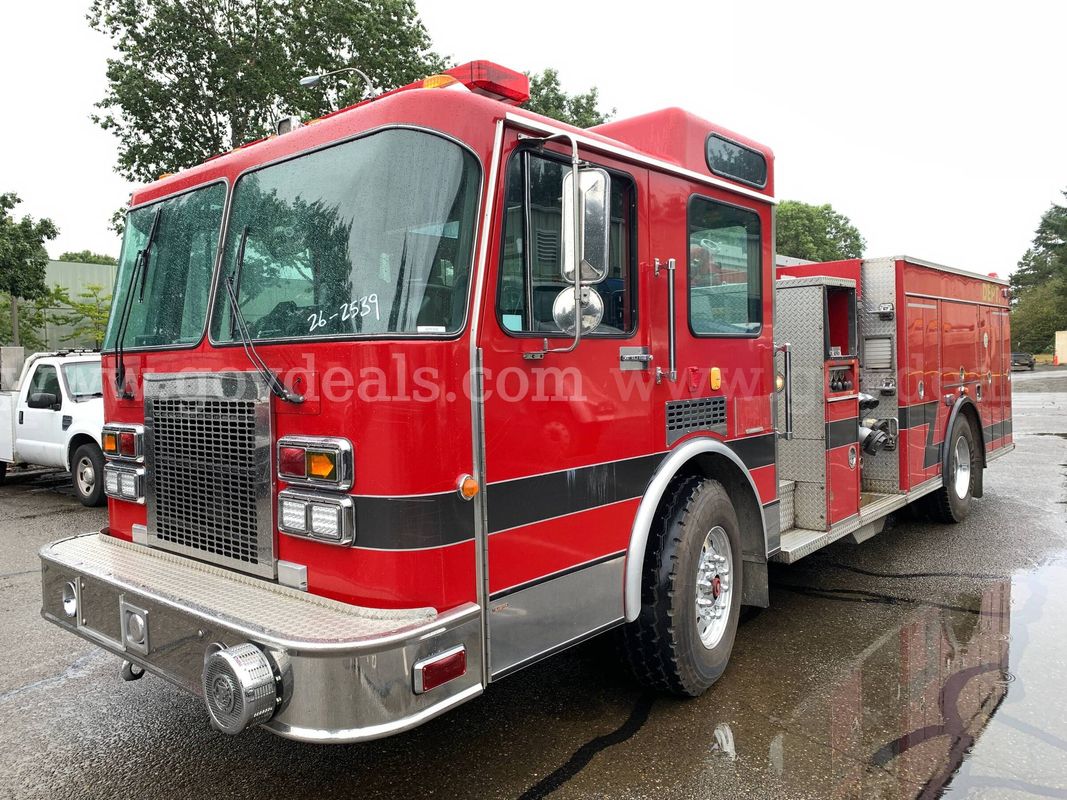 1992 Spartan Gladiator Emergency-Fire-Ambulance Truck (ID# 47623) (E12) (26-2539) 33400