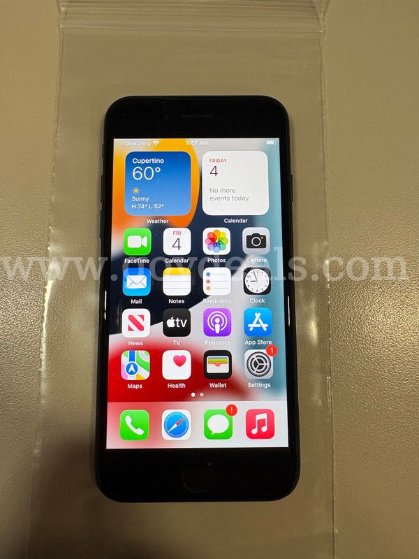 Apple iPhone SE 64GB – Unlocked – 92% Battery Health – Tested (ID# 47661) (J01-2L) (No UPC) (#6)