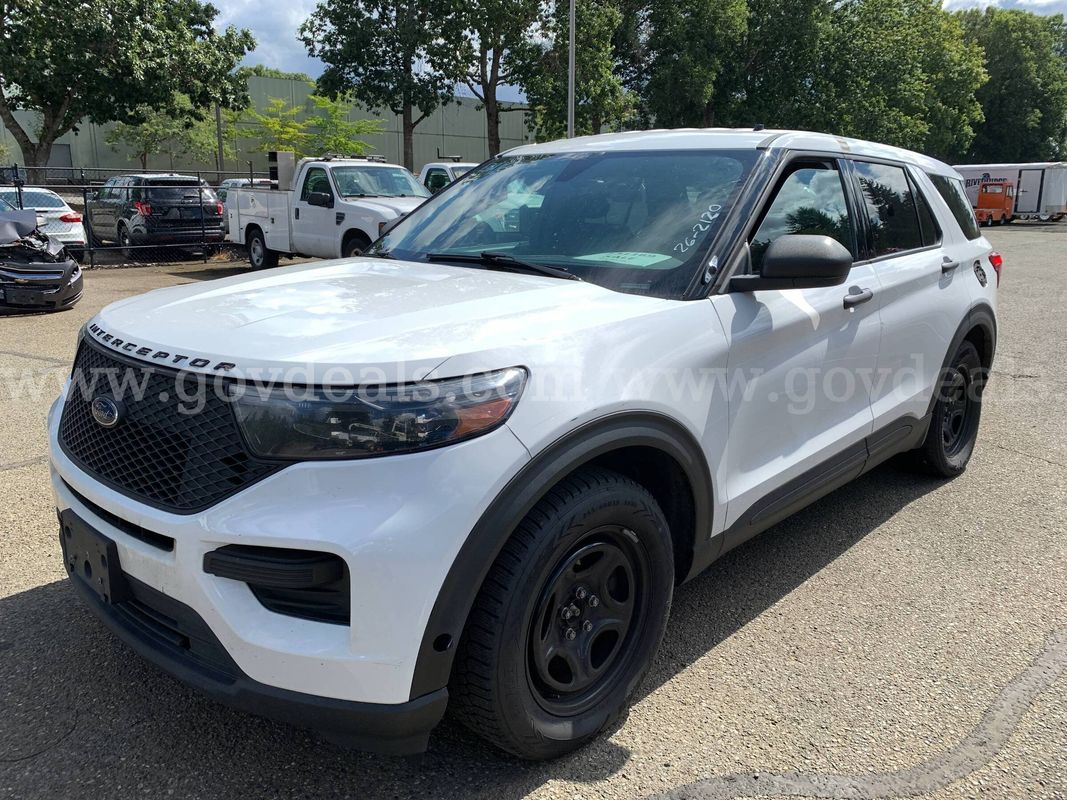 2020 Ford Explorer 4WD Police Interceptor SUV *Tow-Away* (ID# 47674) (EF8) (26-2120) 225