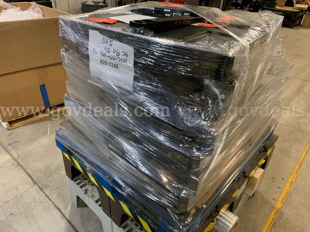 Pallet of Networking Equipment (ID #47688) (J12-2R) (26-2246-45) 35415