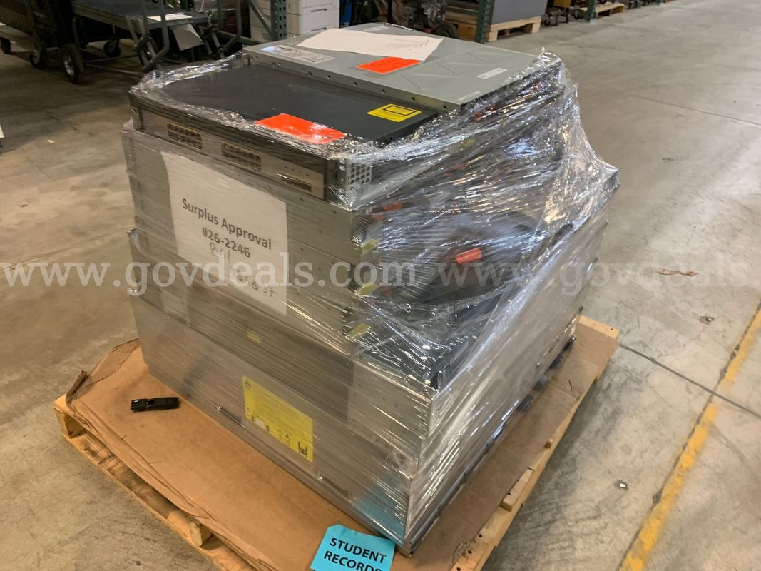 Pallet of Server/Network Equipment (ID #47695) (H4-2L) (26-2246-45) 35415