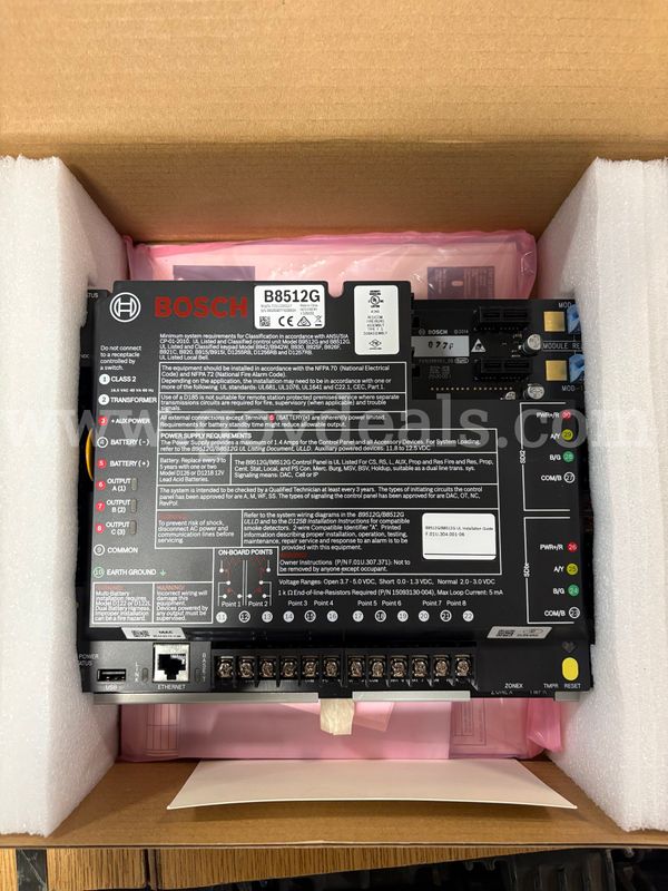 Bosch G Series B8512G IP Control Panel (ID# 47700) (J02-3R) (26-2679-3) 31714