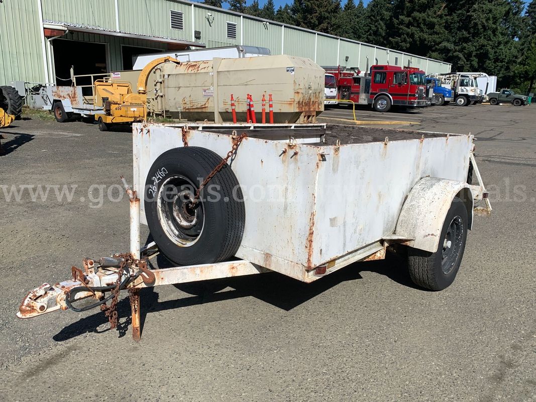 1979 Hitchman Corporation EX Utility Trailer (ID# 47703) (GVL) (26-2460) 245
