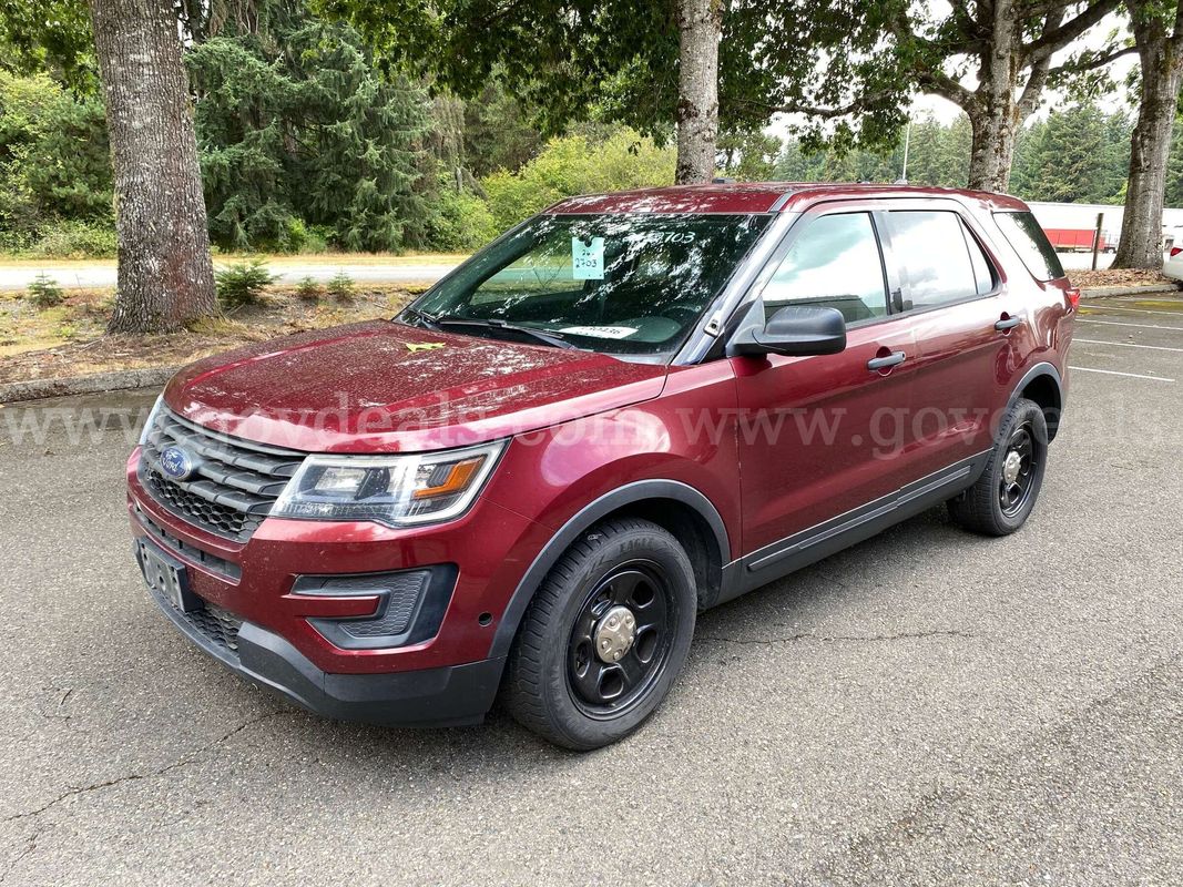 2018 Ford Explorer Police Interceptor AWD 4DR SUV (ID #47707) (W09) (26-2703) 225