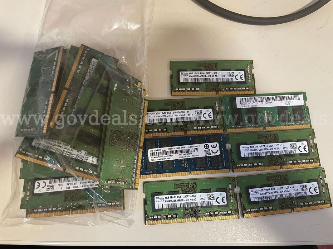 A 1lb bag of laptop ram (ID# 47721) (D-Case) (C4K)