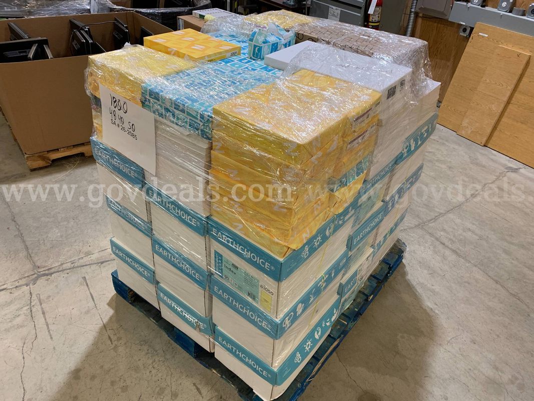 Pallet of Various Printer Paper (ID #47771) (H8-2R) (26-2085-1) 310