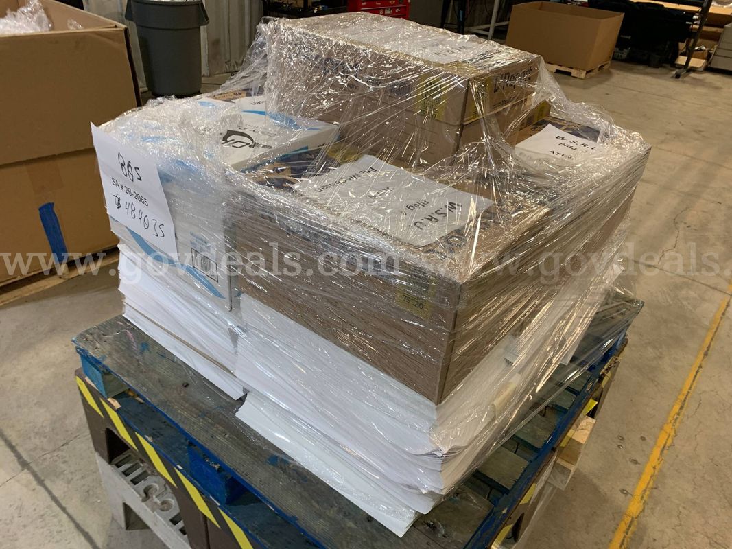 Pallet of Various Printer Paper (ID #47772) (H8-2L) (26-2085-1) 310
