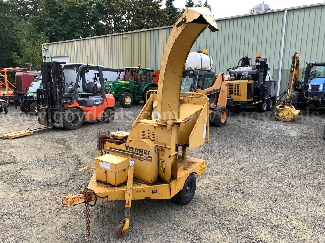 Vermeer 620 Towable Commercial Brush Chipper (ID# 47797) (GVL) (26-2017) 632