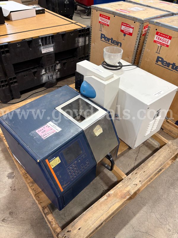 Pallet of Perten Instruments & Foss Grain Analyzer (ID# 47803) (J10-1L) (26-2290-9) 495