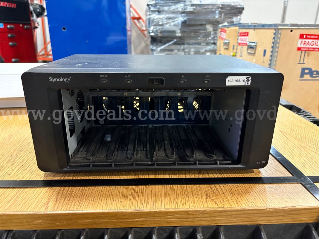 Synology DS1812+ NAS Storage Array (ID# 47804) (J01-3L) (No UPC)